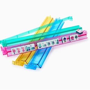 Oh My Mahjong multi color Rack & Pushers